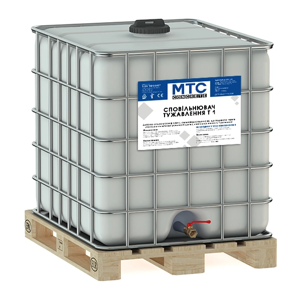 MODIFYING ADMIXTURE SET RETARDER T 1 - MTC Concrete